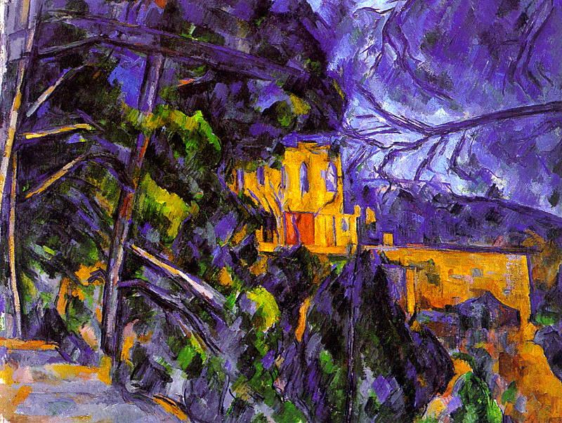 Paul Cezanne Le Chateau Noir Sweden oil painting art